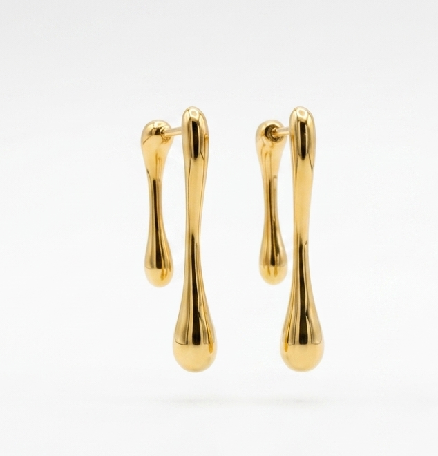 Arete gota de agua
