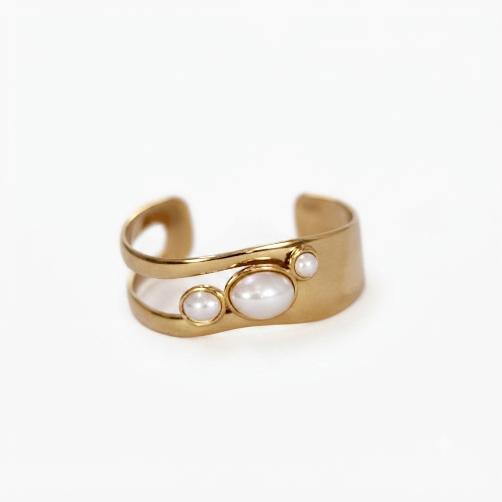 Brazalete Con Perlas