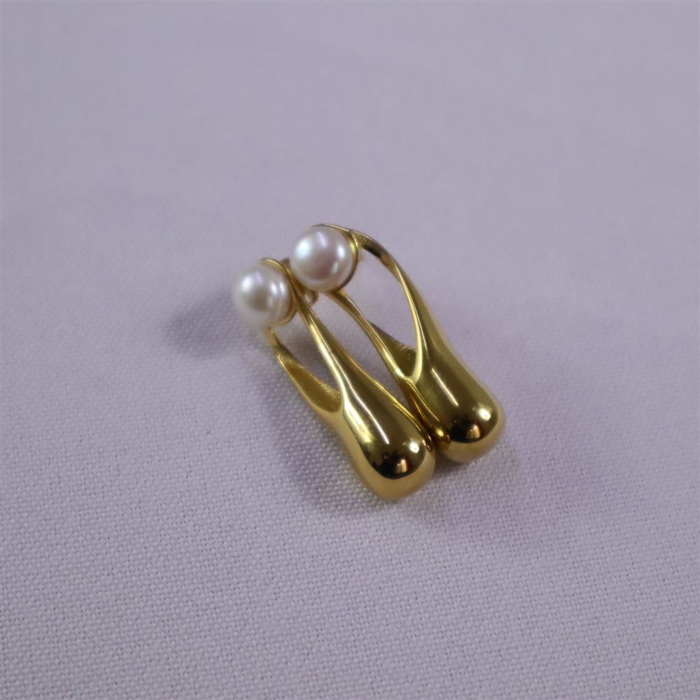 Aretes gota con pera