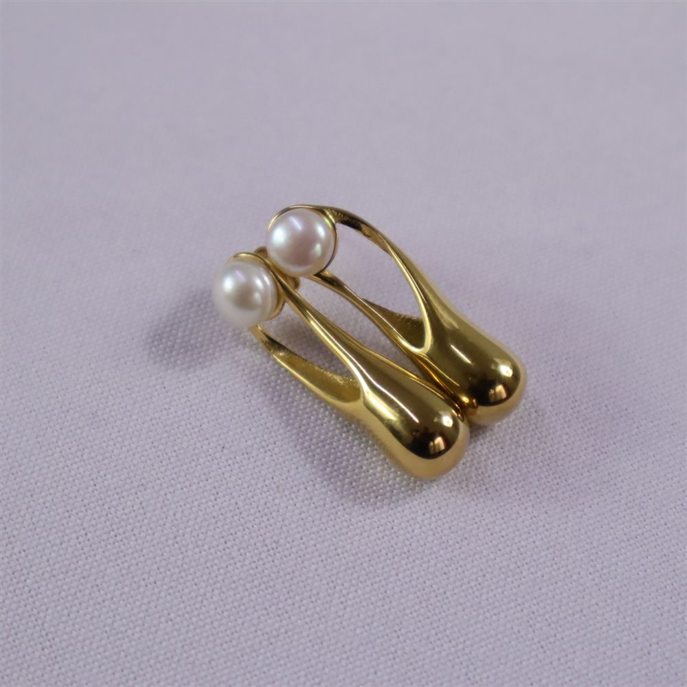Aretes gota con pera - Image 3