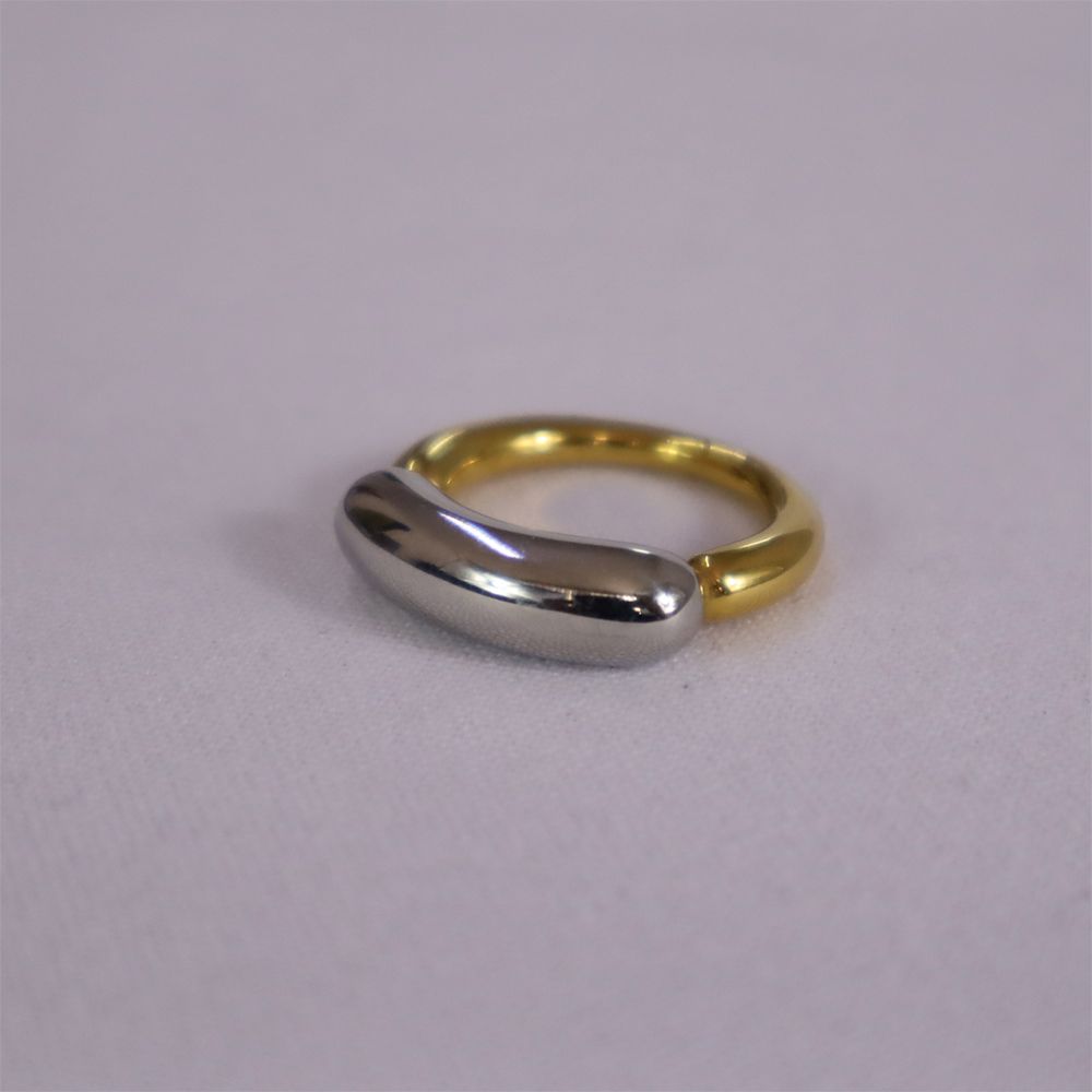 Anillo bicolor vintage