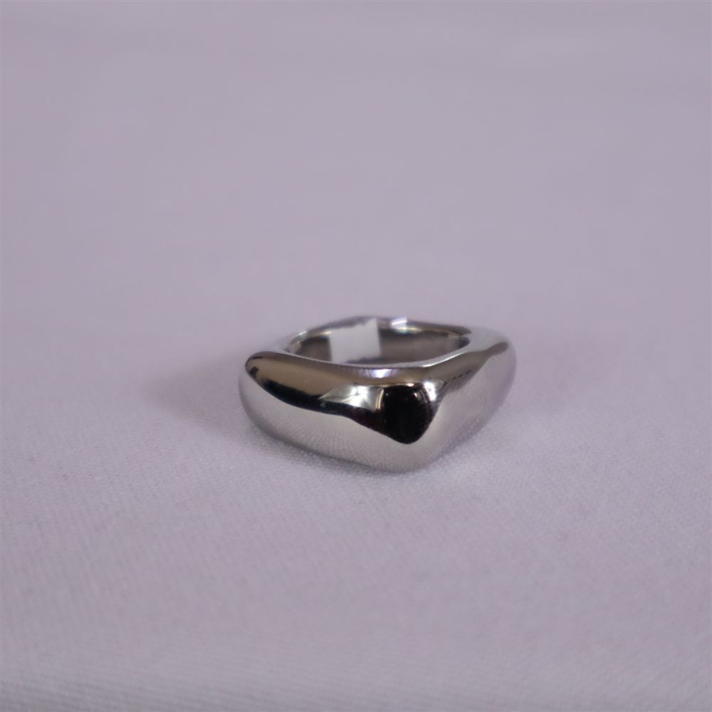 Anillo argolla cuadrada