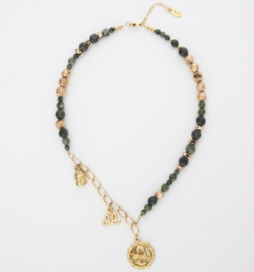 Collar Jade Verde